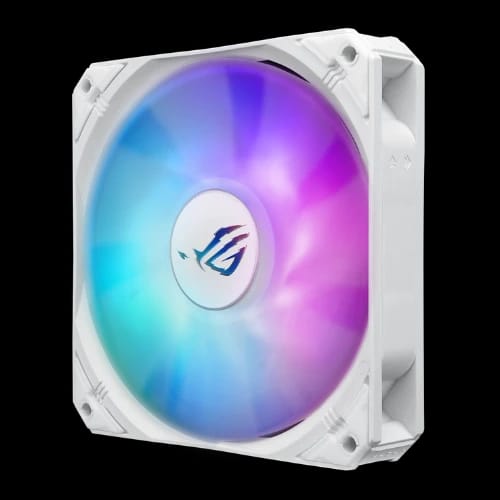 asus rog strix lc iii 360 argb all in one liquid cpu cooler white fan