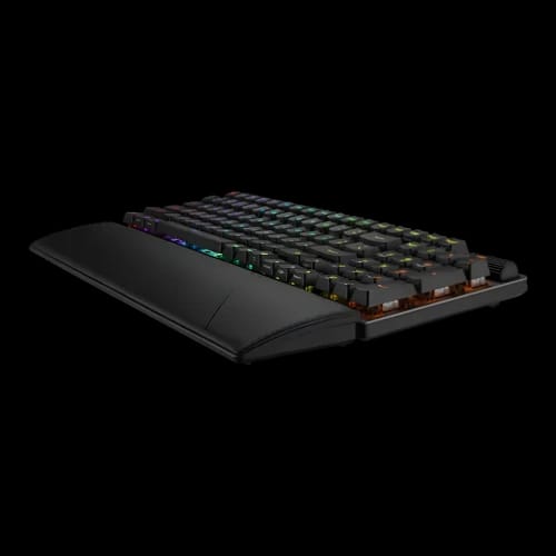 asus rog strix scope ii 96 wireless x901 mechanical gaming keyboard nx snow switches left