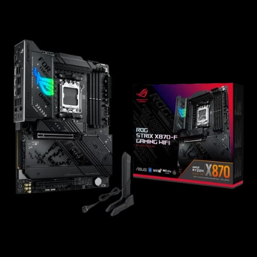 asus rog strix x870 f gaming wifi ddr5 amd am5 atx motherboard