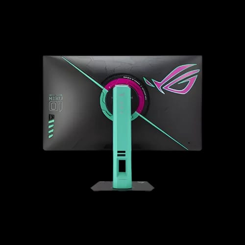 asus rog strix xg27acmeg g 27 260hz hatsune miku edition gaming monitorback