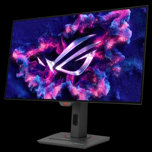 asus rog strix xg27aqdmg 27 240hz woled gaming monitorleft angle