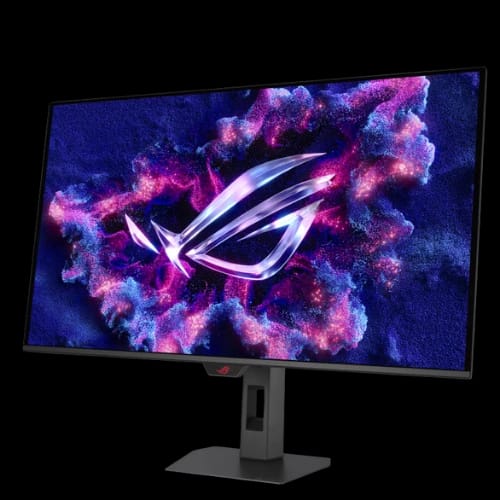asus rog strix xg32ucds 32 165hz qd oled 4k gaming monitorleft angle