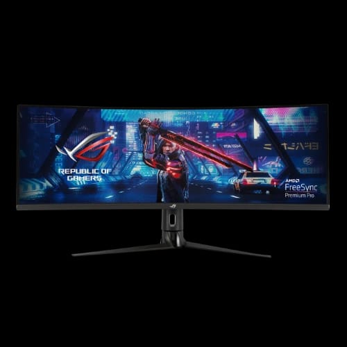 asus rog strix xg49vq 49 inch super ultra wide hdr curved gaming monitormain