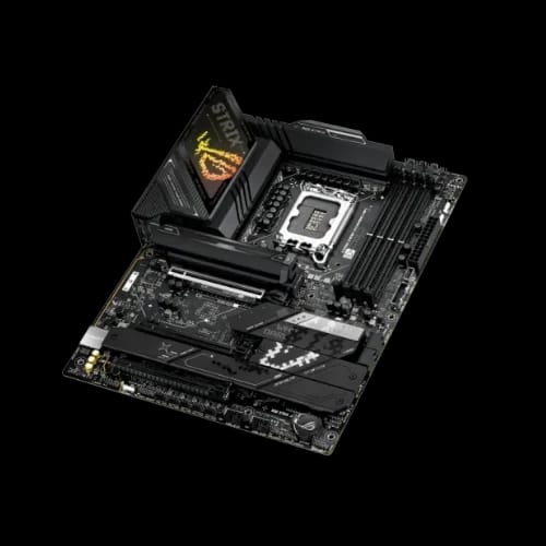 asus rog strix z890 h wifi atx gaming motherboard laid