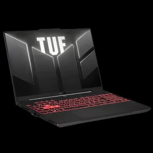asus tuf gaming a16 fa607nug rl144w ryzen 7 7445hs 16gb 16 wuxga laptop angle