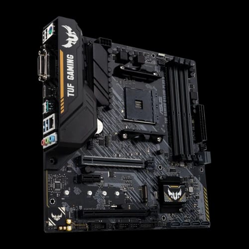 asus tuf gaming b450m plus ii amd am4 micro atx gaming motherboard 2