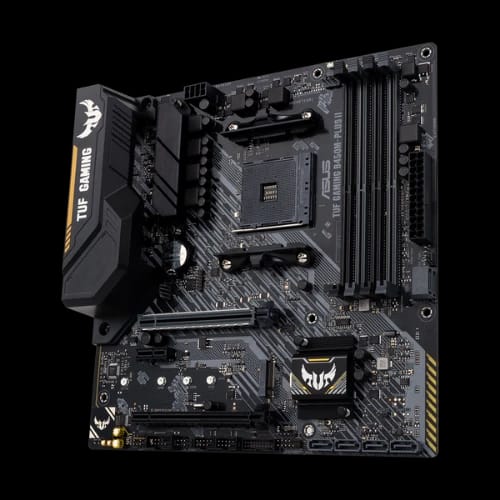 asus tuf gaming b450m plus ii amd am4 micro atx gaming motherboard 3