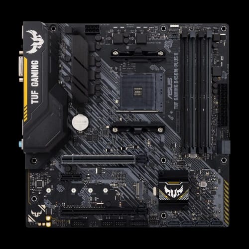 asus tuf gaming b450m plus ii amd am4 micro atx gaming motherboard