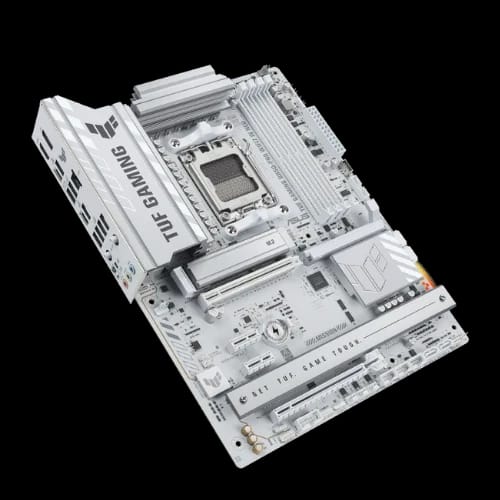 asus tuf gaming b850 pro wifi7 w neo amd am5 atx motherboard side