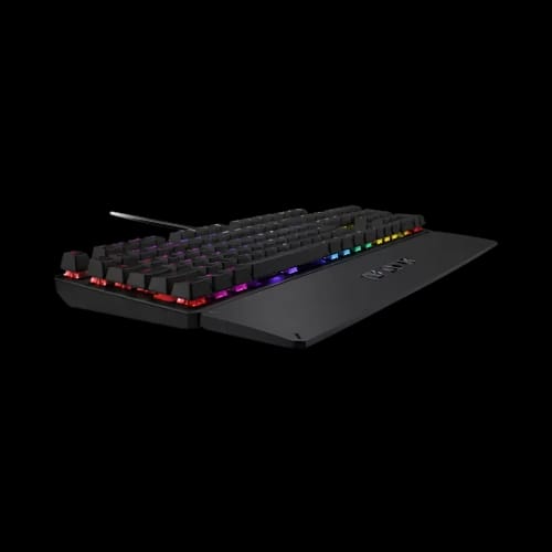 asus tuf gaming k3 ra05 rgb mechanical gaming keyboard side