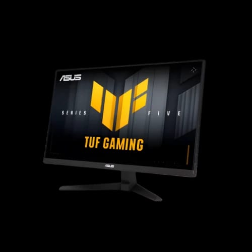 asus tuf gaming vg249qm5a 24 fhd 240hz ips gaming monitorfront left angle