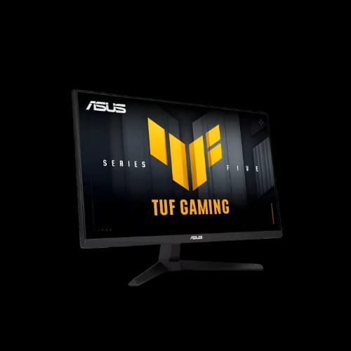 asus tuf gaming vg249qm5a 24 fhd 240hz ips gaming monitorfront right angle