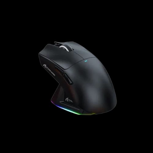 attack shark x11 tri mode wireless mouse with rgb charging dock