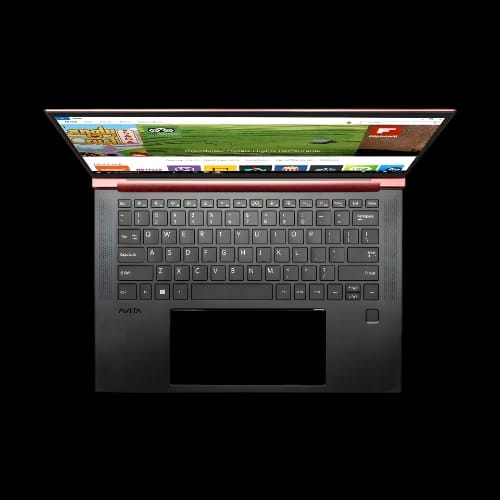 avita admiror intel core i5 10210u 8gb ram 512gb ssd 14 inch fhd ips display delight pink laptop keypad