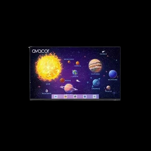 avocor avs 6510e s series 65 4k uhd 8gb ram 64gb rom interactive flat panel display