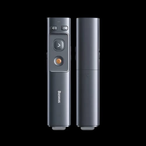 baseus orange dot wireless presenter red laser main