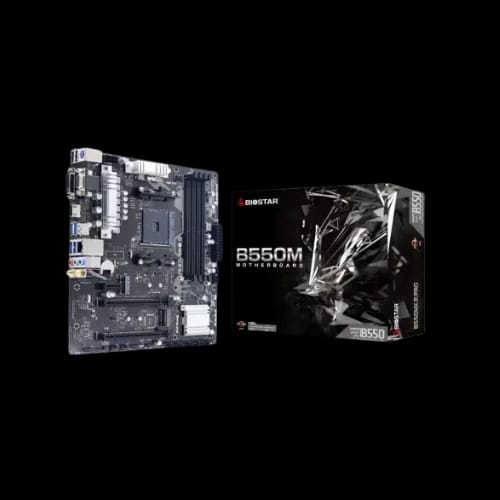 biostar b550mx e pro ddr4 amd am4 micro atx motherboard