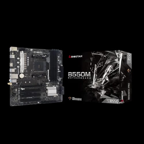 biostar b550mxc pro ddr4 amd am4 micro atx motherboard