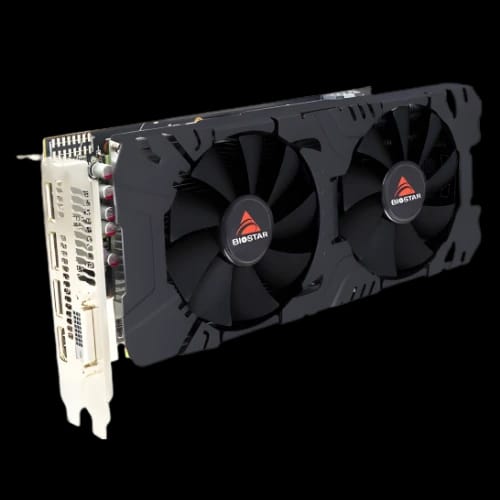 biostar radeon rx580 8gb gddr5 dual cooling gaming graphics card main