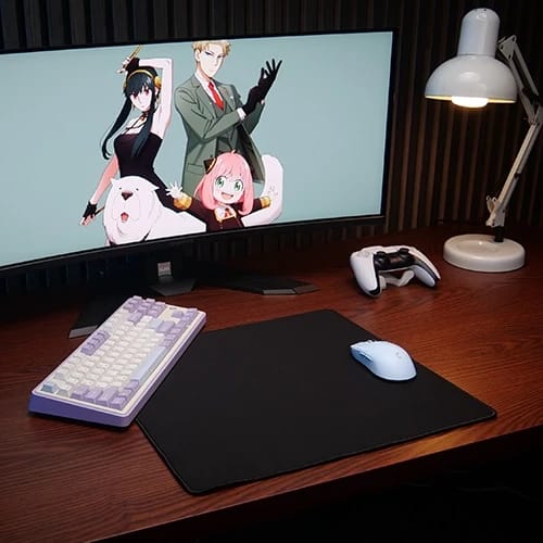 blaak v2 mouse pad desk top view