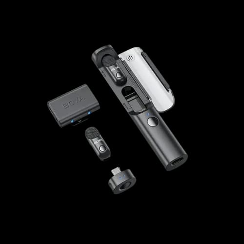 boya magic 03 al powered transformable wireless microphone