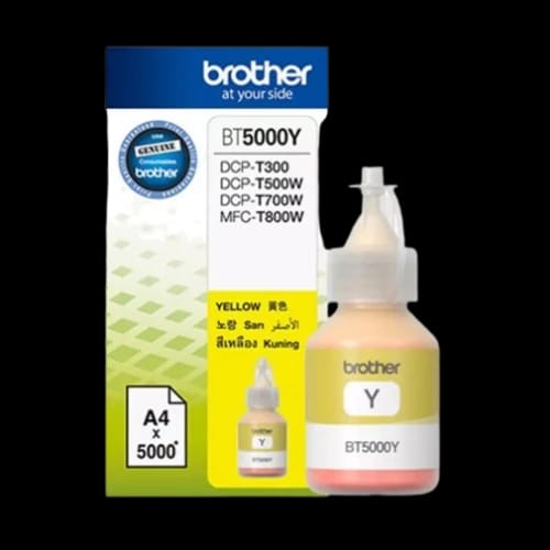 brother bt5000y yellow ink bottle