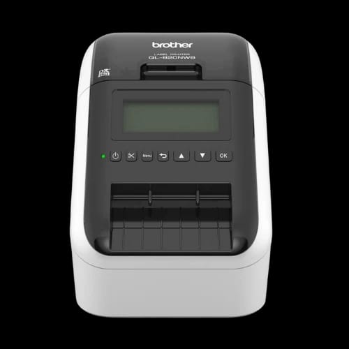 brother ql 820nwb wireless label printer for business