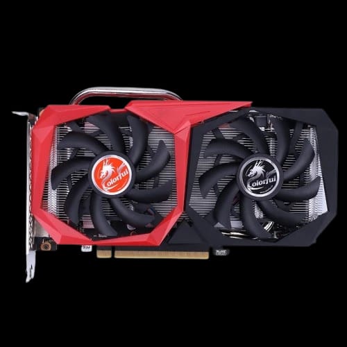 colorful geforce gtx 1650 ex 4gd6 v 4gb gddr6 graphic card 2