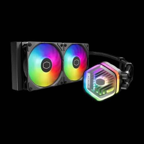 cooler master masterliquid 240 atmos liquid cpu cooler main