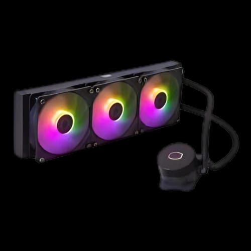 cooler master masterliquid 360l core argb liquid cpu cooler main
