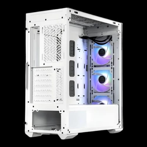 cooler master td500 mesh v2 argb gaming casewhite front side