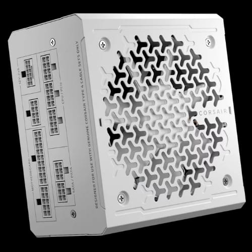 corsair rm1000e 1000w 80 plus gold fully modular power supply white 3