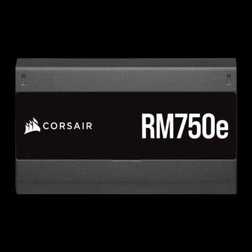 corsair rm750e 750w pg5 80 plus gold fully modular power supply black 3