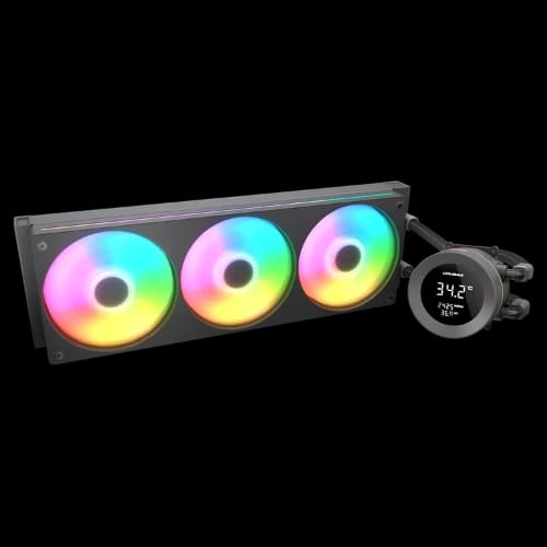 cougar poseidon vistek argb 360 all in one liquid cooler black main