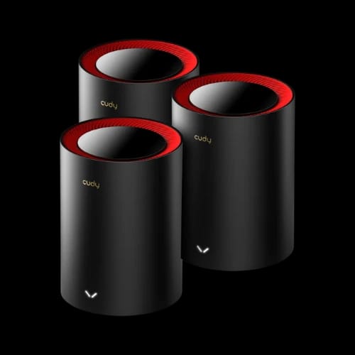 cudy m3000 ax3000 dual band wi fi 6 mesh system router 3 pack main