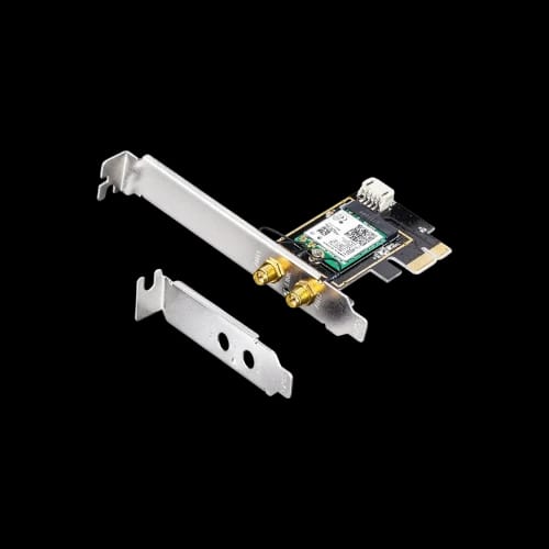 cudy we3000 20 ax5400 mbps tri band wi fi 6e bluetooth 52 pci express network adapter no anntenna