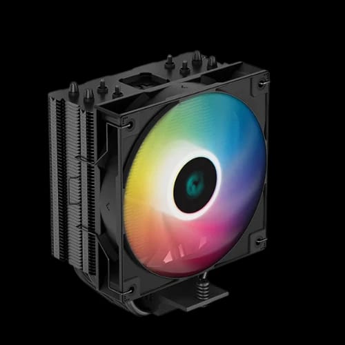 deepcool ag400 bk argb v2 120mm cpu air cooler