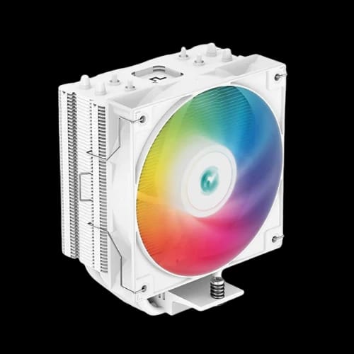 deepcool ag400 wh argb v2 120mm cpu air cooler