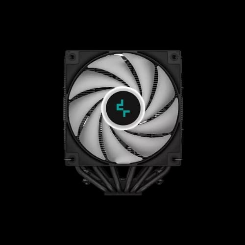 deepcool ag620 bk argb dual tower black air cpu cooler 3
