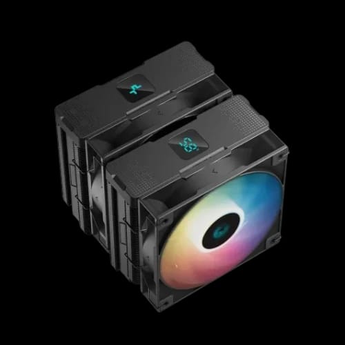 deepcool ag620 digital argb cpu air cooler black 3