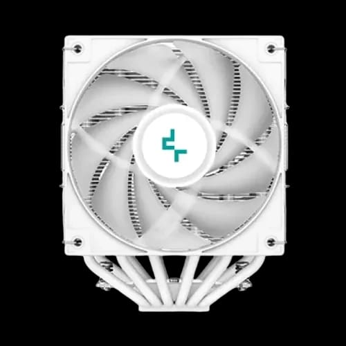deepcool ag620 digital argb cpu air cooler white