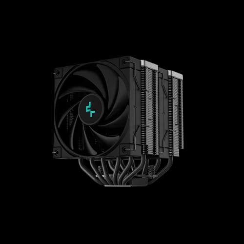 deepcool ak620 zero dark high performance dual tower cpu cooler