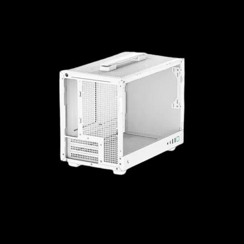 deepcool ch160 ultra portable mini itx casing white 2