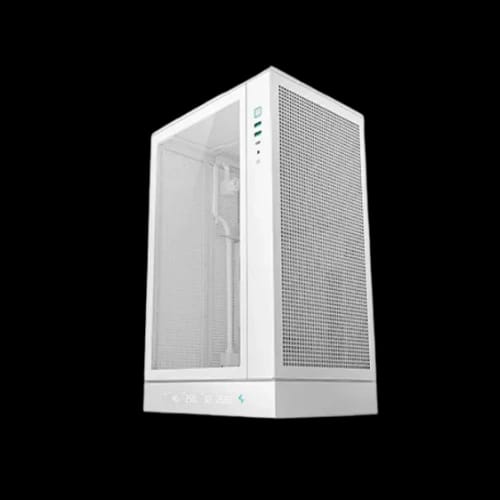 deepcool ch270 digital m atx mini tower gaming case white 5