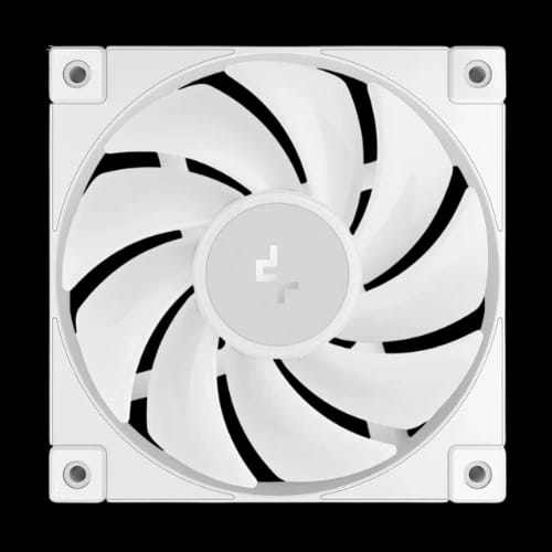 deepcool fd12 argb 120mm single casing fan white 1