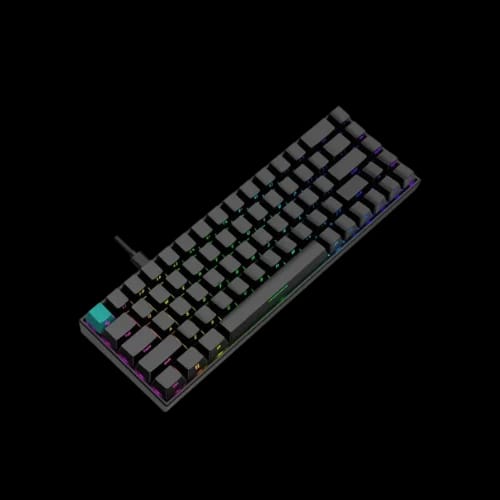 deepcool kg722 65 rgb mechanical gaming keyboard tilted