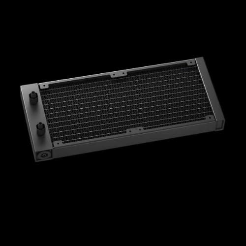 deepcool lm240 240mm argb liquid cpu cooler with display radiator