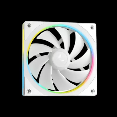 deepcool lm240 wh 240mm argb liquid cpu cooler with display fan