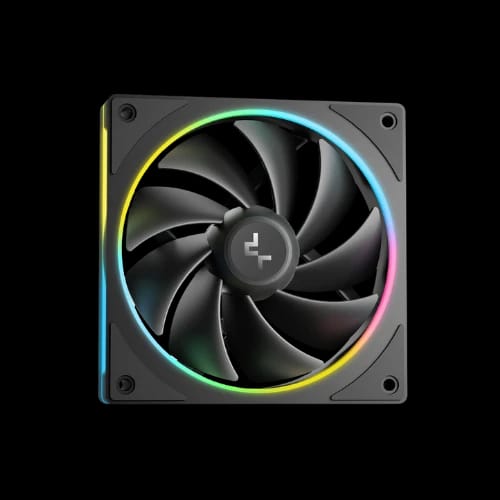 deepcool lm360 360mm argb liquid cpu cooler with display fan