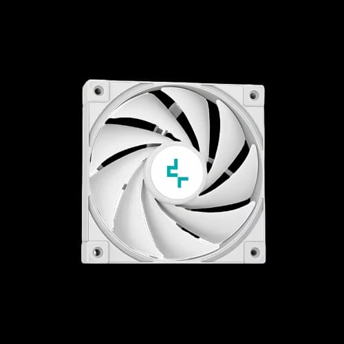 deepcool lt520 wh 240mm cpu liquid cooler white fan